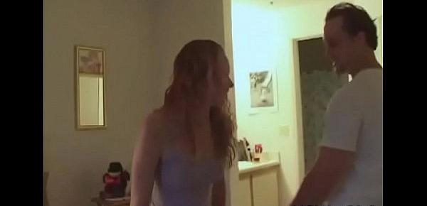  Toying with a frisky hotty next door caught on film